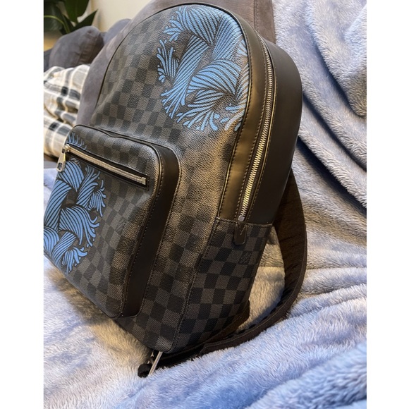 Louis Vuitton x Christopher Nemeth Damier Graphite Rope Josh Backpack - Picture 3 of 11